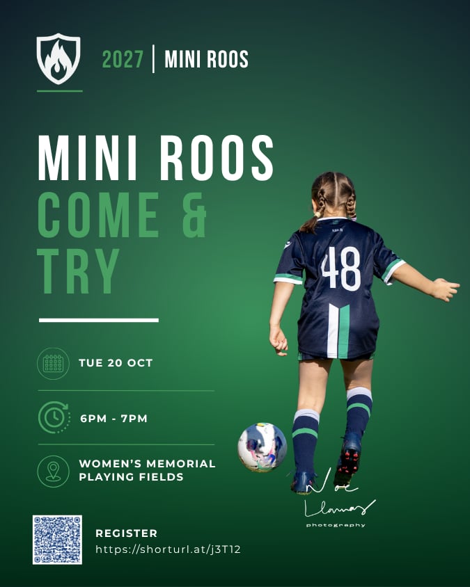 2027 Flinders United Mini Roos Come and Try
